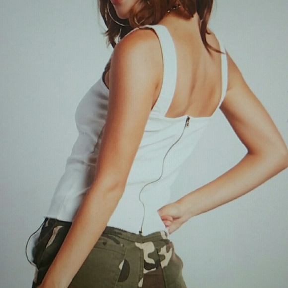 Lace up detail top - Picture 6 of 7